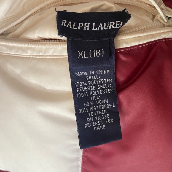 💼 RALPH LAUREN REVERSIBLE VEST - Picture 3 of 7
